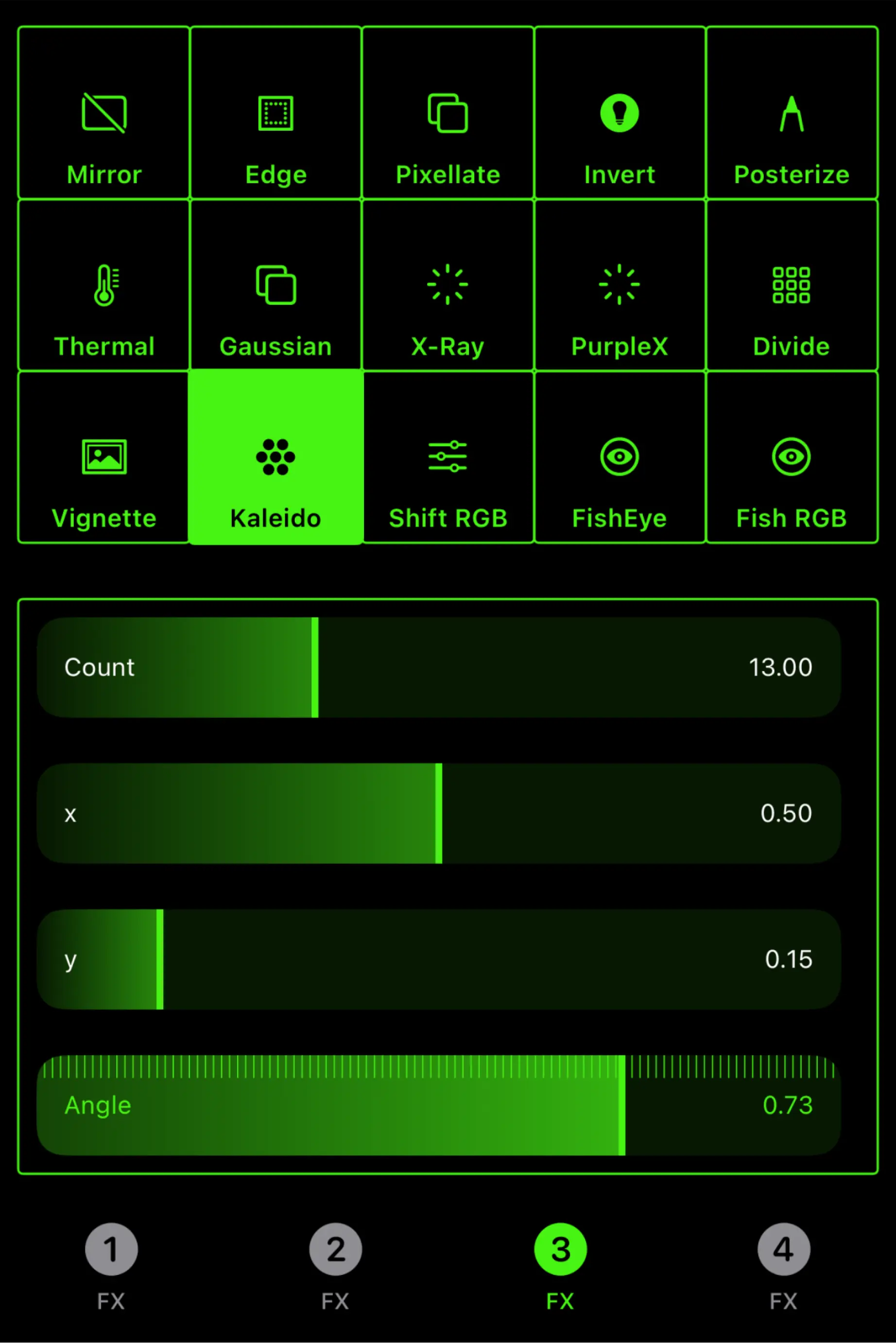 Easy to use UI keeps you in control